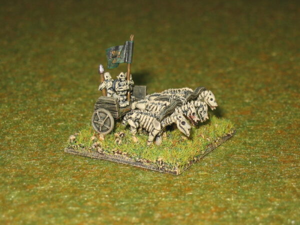 6mm: Skeleton Chariot x60