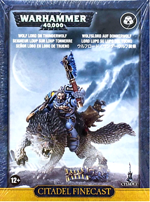 Space Wolves: Wolf Lord on Thunderwolf