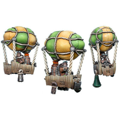 Kings of War: Halfling Aeronauts Regiment