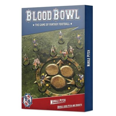 Blood Bowl: Nurgle Team Pitch and Dugouts