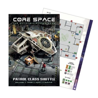 Battlesystems Core Space Patrol Class Shuttle