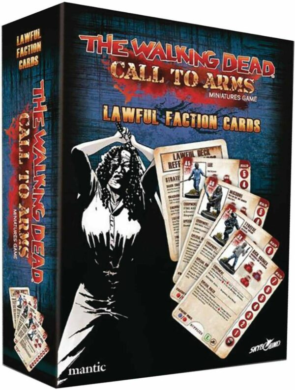 Walking Dead All Out War: Lawful Factions Character Cards