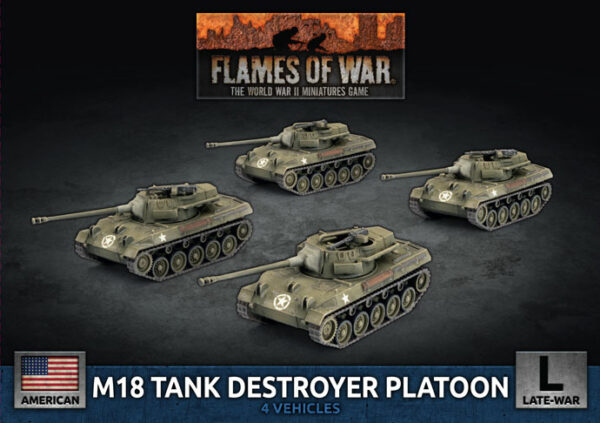 USA: M18 Hellcat (76mm) Tank Destroyer Platoon