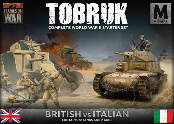 Britain: Tobruk Starter Set (MW Italy vs British)