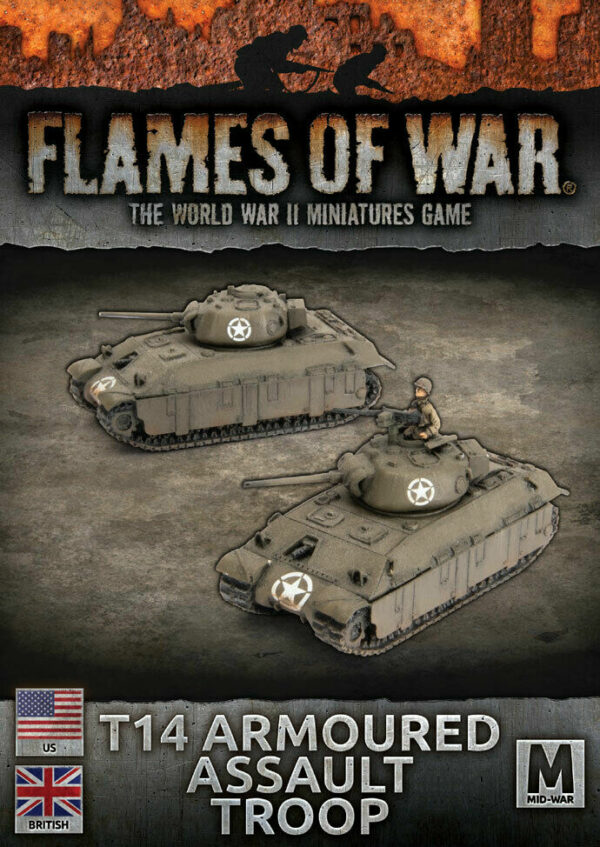Britain: T14 (75mm) Assault Tanks (x2)