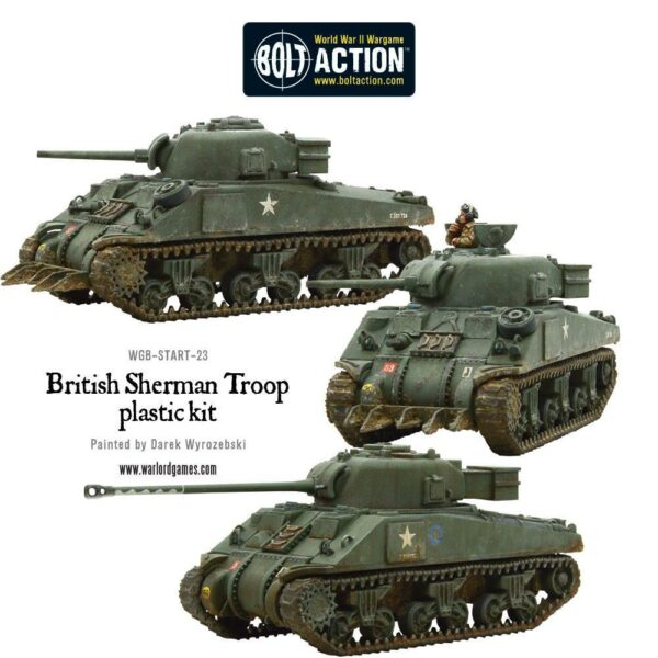 Bolt Action: Sherman Tank Troop