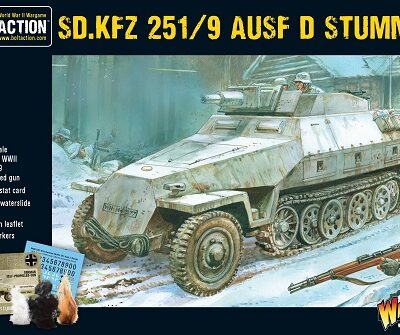 Bolt Action: Sd.Kfz 251/9 Ausf D (Stummel) half-track