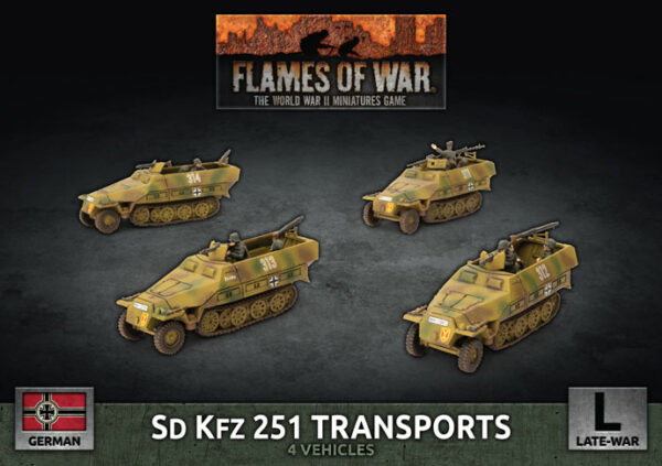 German: Sd Kfz 250 Reconnaissance Platoon