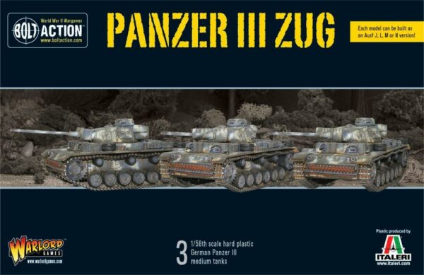 Bolt Action: Panzer III Zug (3)
