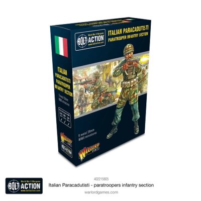 Bolt Action: Italian Paracadutisti - paratroopers infantry section