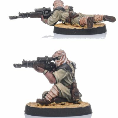 Shieldwolf Miniatures - Desertum Sniper Team