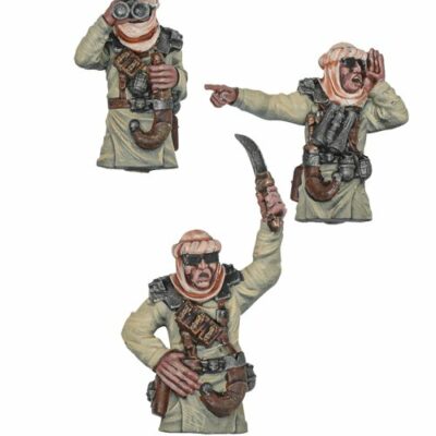 Shieldwolf Miniatures - Imperium Desertum Tank Commanders