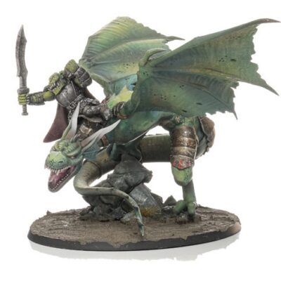 Shieldwolf Miniatures - Battle Wyvern with Warlord