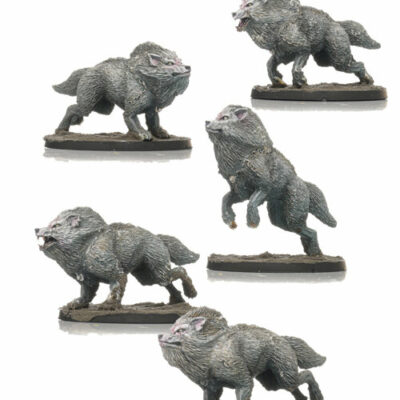Shieldwolf Miniatures - Ice Wolves Pack