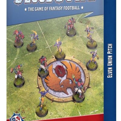 Blood Bowl: Elven Union Team Pitch and Dugouts