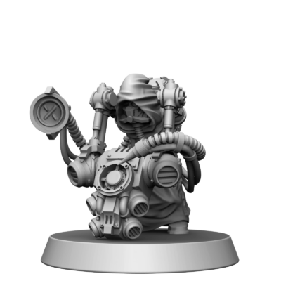 WE: Mechanic Armoury Servitor With Backpack
