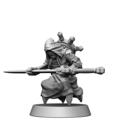 WE: Mechanic Armoury Servitor With Power Sword