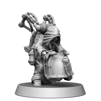WE: Mechanic Armoury Servitor With Shoulder Pads