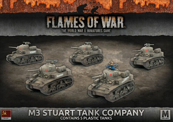 Soviet: M3 Stuart Tank Company