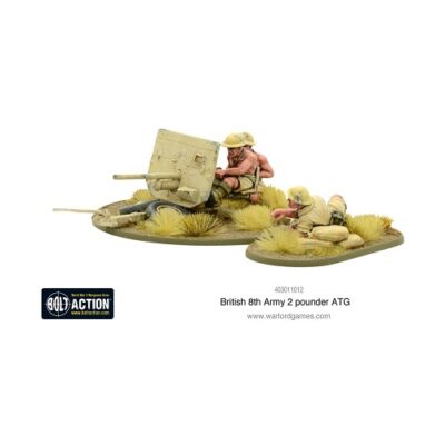 Bolt Action: British 8th Army 2 pounder ATG