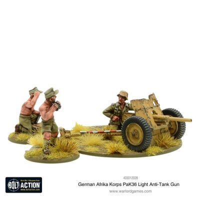 Bolt Action: Afrika Korps Pak 36 light anti-tank gun