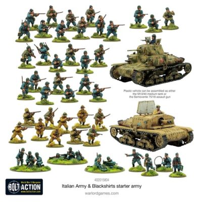 Bolt Action: Italian Army & Blackshirts starter army