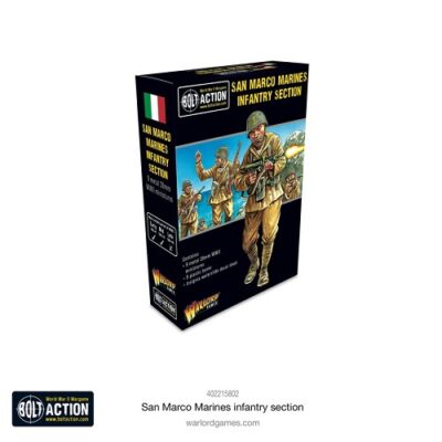Bolt Action: San Marco Marines Infantry Section