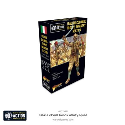 Bolt Action: Italian Colonial Troops Infantry squad