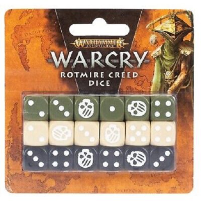 Warcry:  Rotmire Creed Dice