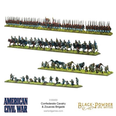 Epic Battles: ACW Confederate Cavalry & Zouaves Brigade