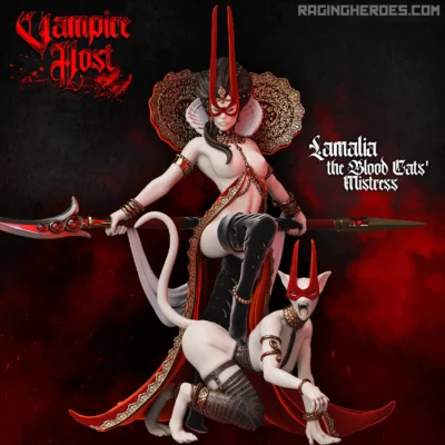 Raging Heroes: Lamalia, the Blood Cats' Mistress