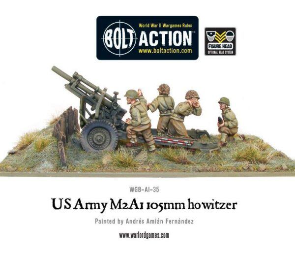 Bolt Action: US Army M2A1 105mm howitzer