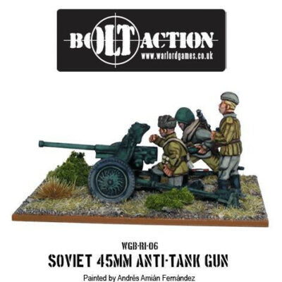 Bolt Action: Soviet 45mm Anti Tank Gun