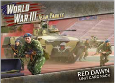 Team Yankee: Red Dawn Unit Card Pack