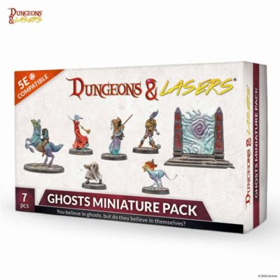 Dungeons and Lasers: Ghosts Miniature Pack