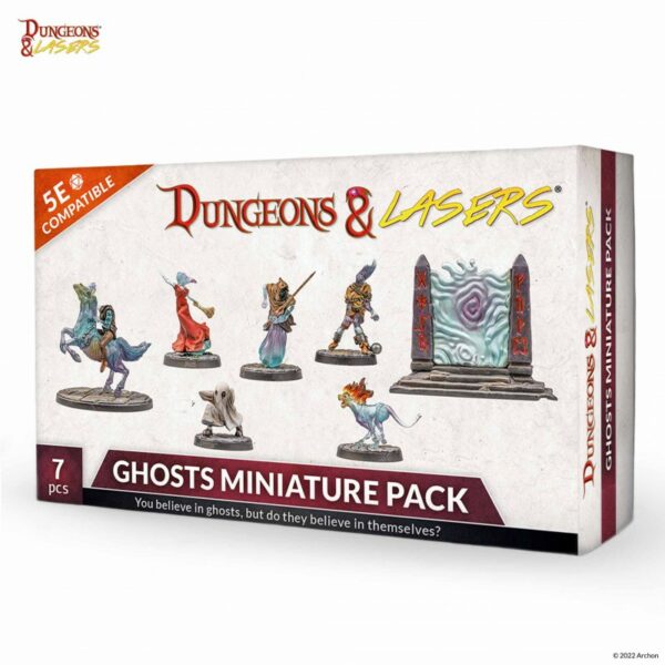 Dungeons and Lasers: Ghosts Miniature Pack