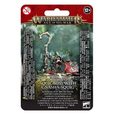 Orcs and Goblins: Squigboss with Gnasha-Squig