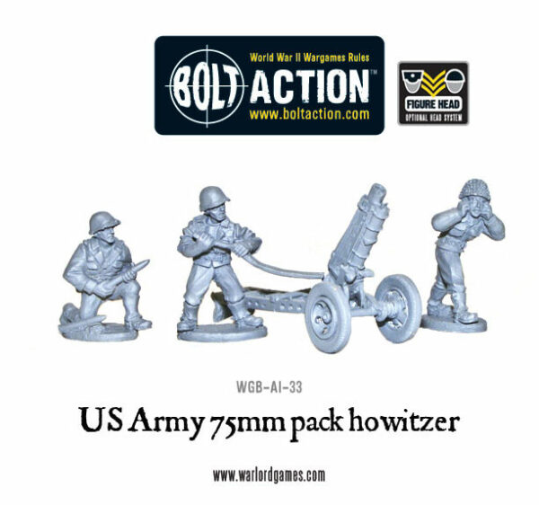 Bolt Action: US Army 75mm pack howitzer