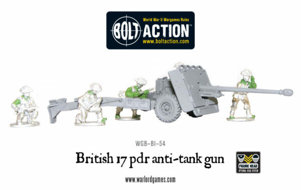 Bolt Action: British Army 17 pdr Anti-tank Gun