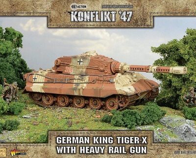 Konflikt 47: King Tiger-X with heavy rail gun