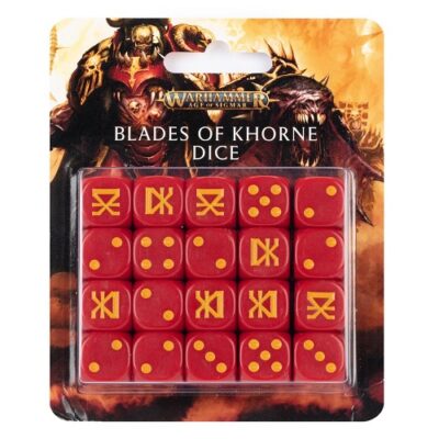 Warriors of Chaos: Dice Pack Blades of Khorne