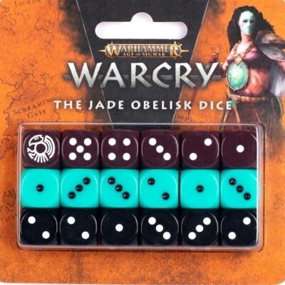 Warcry: The Jade Obelisk Dice