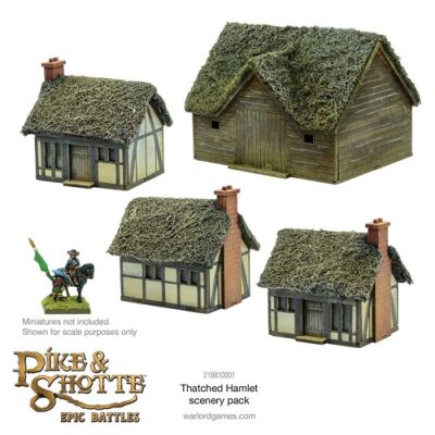 Epic Battles: Pike & Shotte Thatched Hamlet Scenery Pack