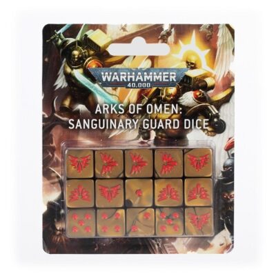 Space Marines: Arks of Omen Sanguinary Guard Dice