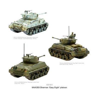 Bolt Action: M4A3E8 Sherman Easy Eight Platoon