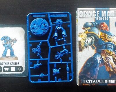 Space Marines: Brother Castor with Bolter