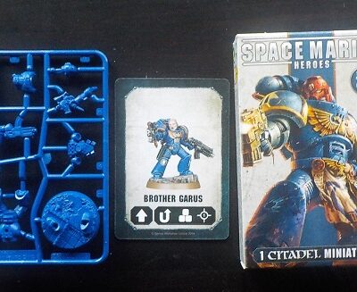 Space Marines: Brother Garus with Bolter