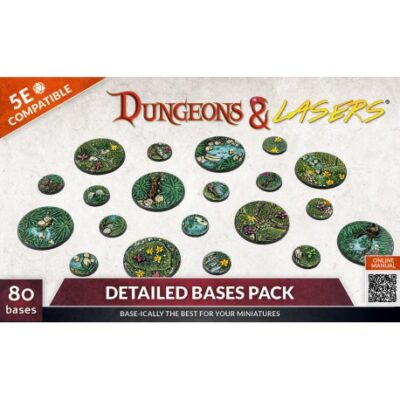 Dungeons and Lasers: Detailed Bases Pack