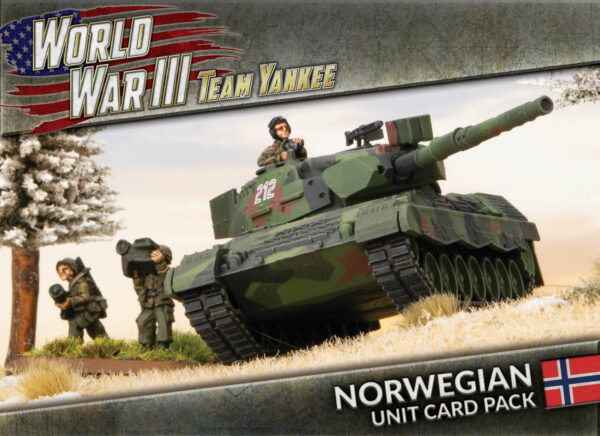 Team Yankee: Norwegian Unit Cards (27x Cards)