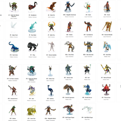 Bestiary Unleashed: Complete Set of 46 Models